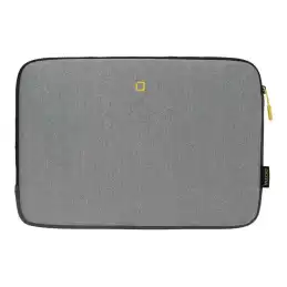 DICOTA Skin FLOW - Housse d'ordinateur portable - 15" - 15.6" - gris, jaune (D31746)_2